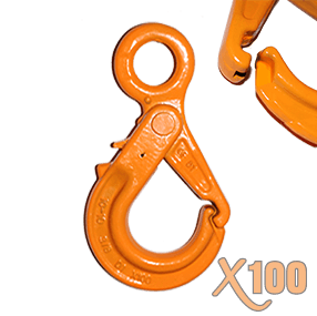 X100® Grade 100 Eye Self-Locking Hook