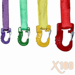 X100® Synthetic Round Sling Hooks
