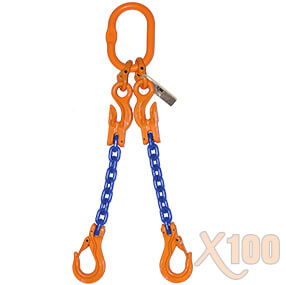 Double Leg Grade 100 Chain Slings