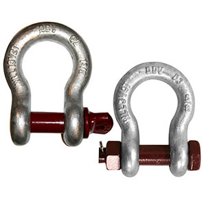 Standard Load Rated Shackles