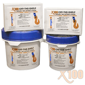X100® Off-The-Shelf SGG Chain Slings